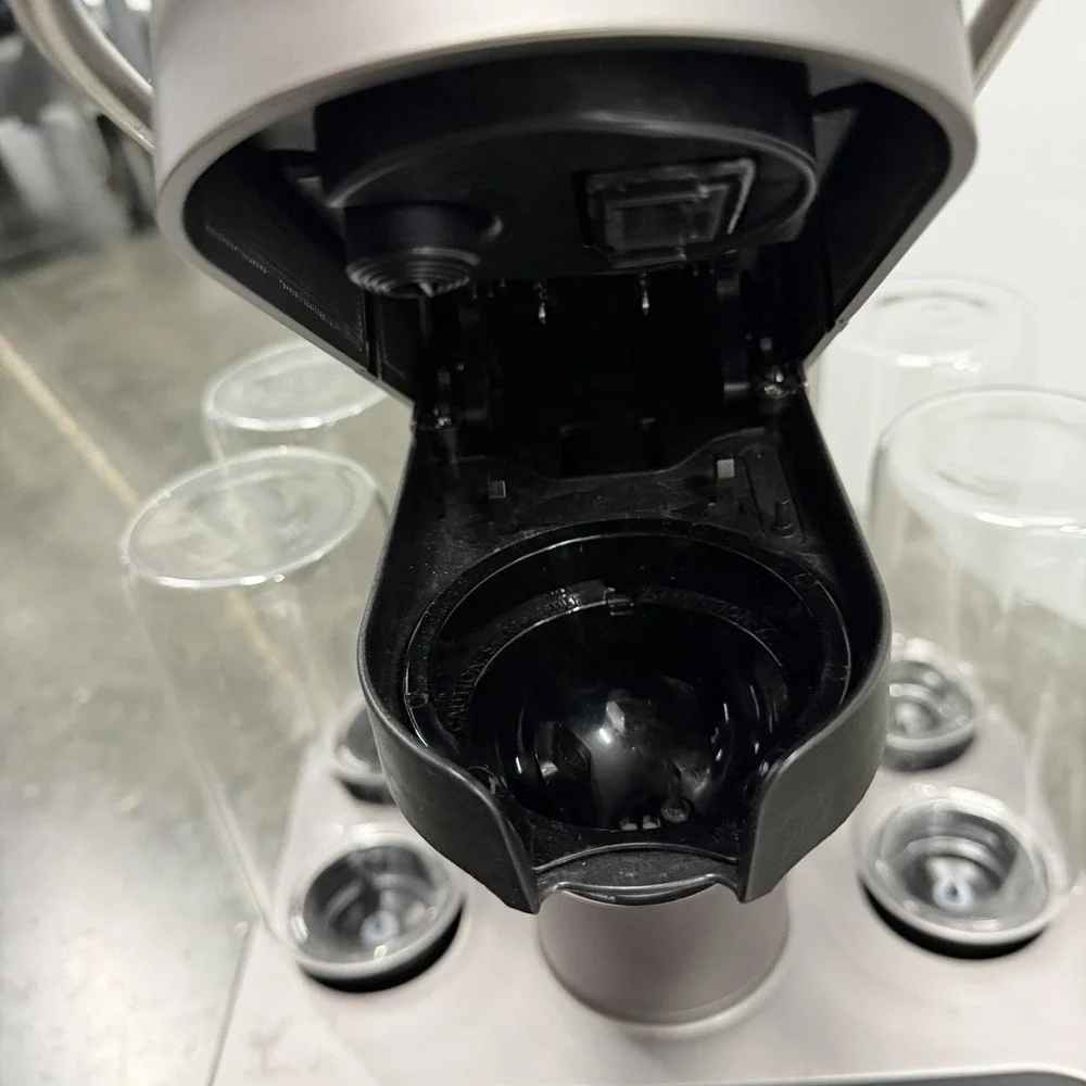 Bartesian Gray Cocktail Machine Touchscreen w/ Glass Bottles & Adapter